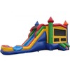 Castle Single Lane Water Slide Combo